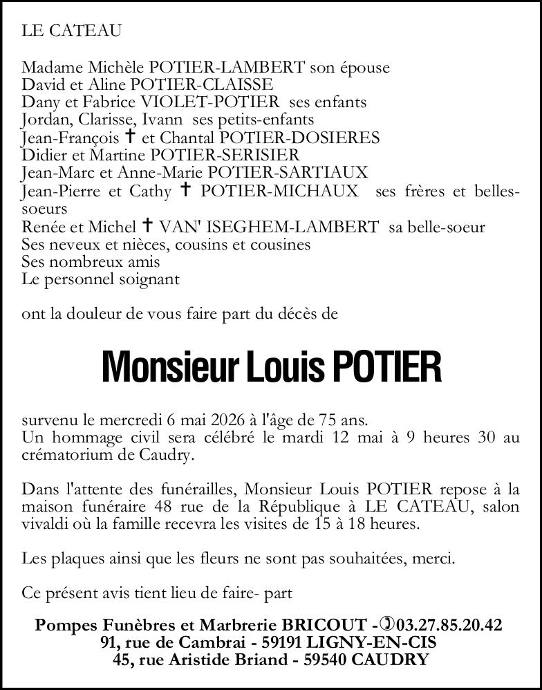 Avis de décès