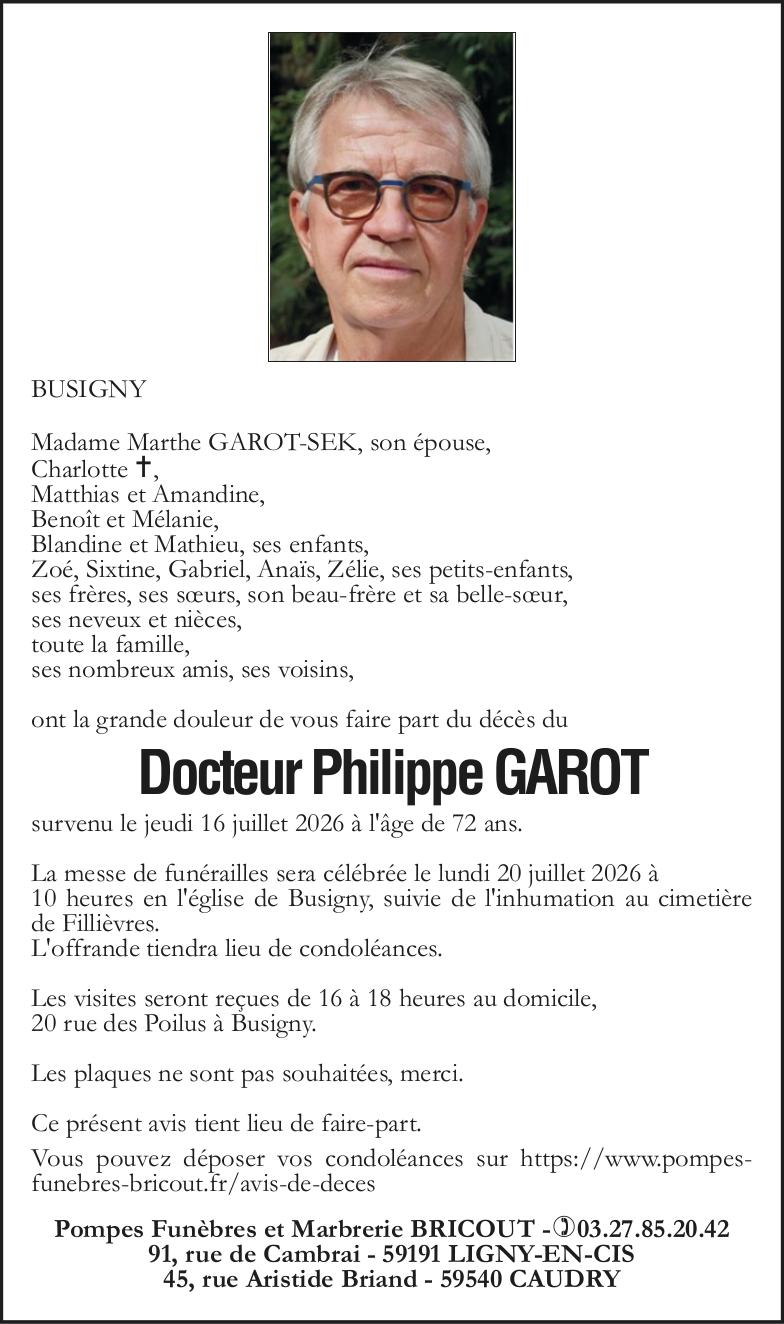Avis de décès